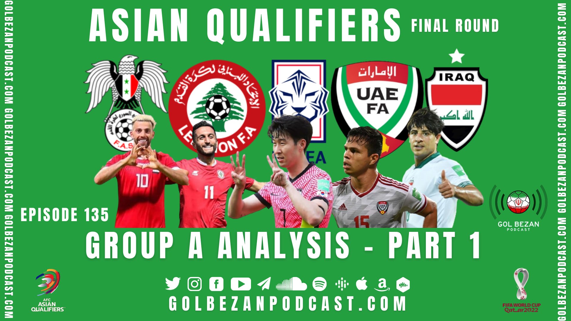 Asian Qualifiers Group A Analysis - South Korea, UAE, Iraq, Syria & Lebanon | Part 1