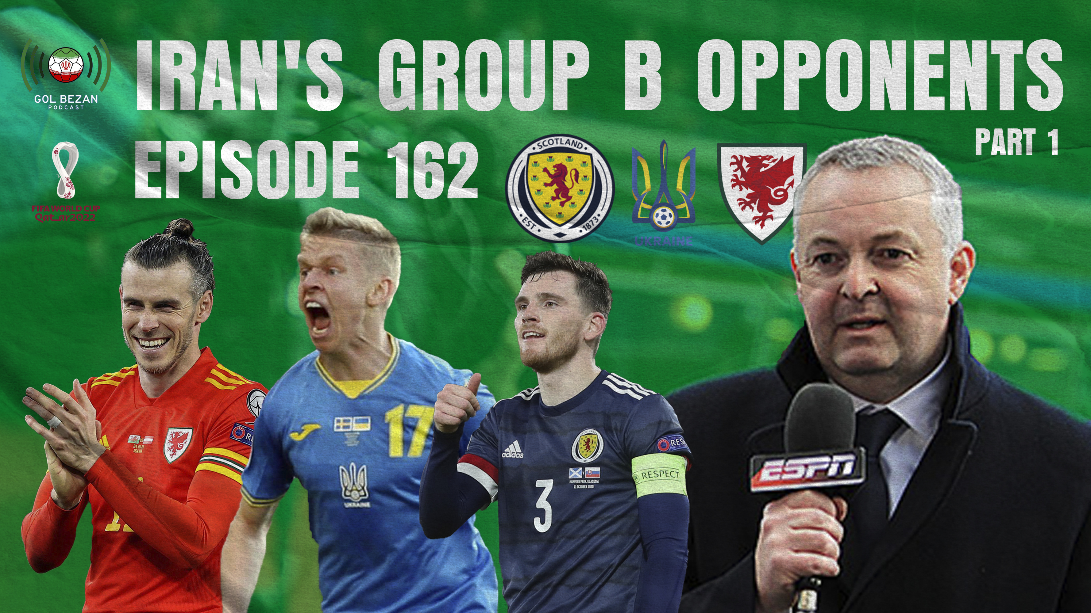 SCOTLAND, WALES, UKRAINE | Iran's Group B Opponents Part 1 ft. Derek Rae | 2022 FIFA World Cup