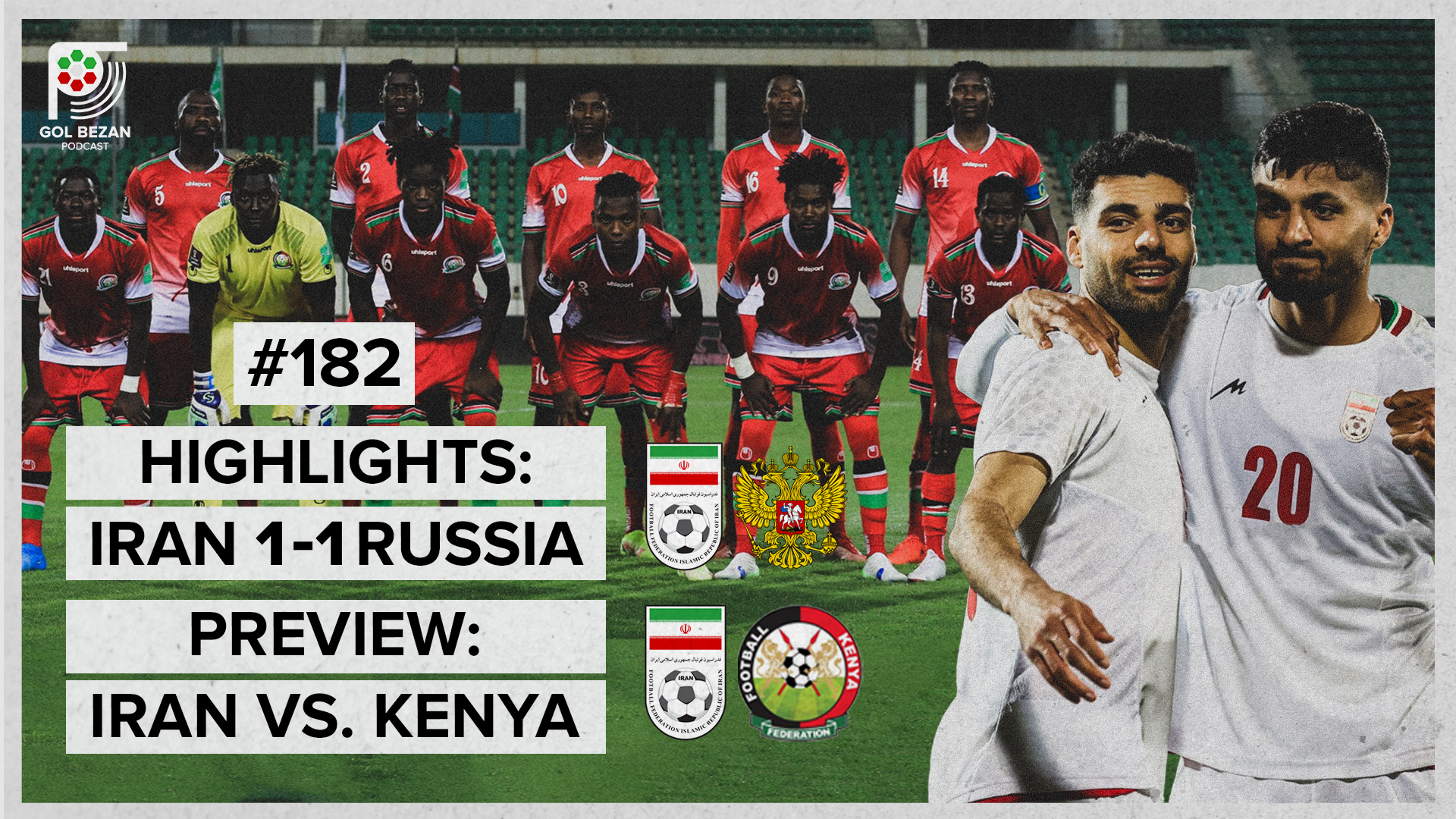 Highlights: Iran 1 - 1 Russia | Preview: Iran vs. Kenya